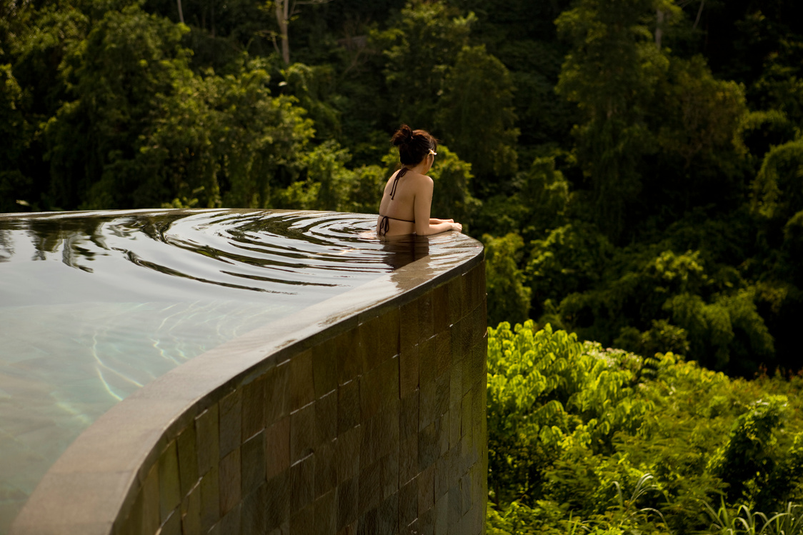 Infinity Pool Lookout in Ubud Bali